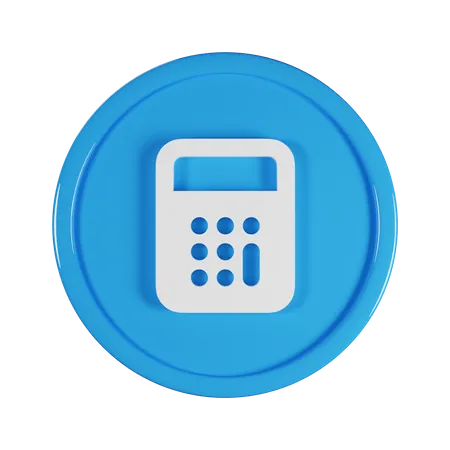 Calculator  3D Icon