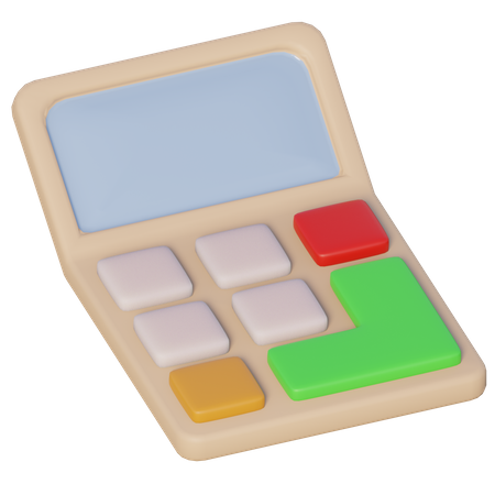 Calculator  3D Icon