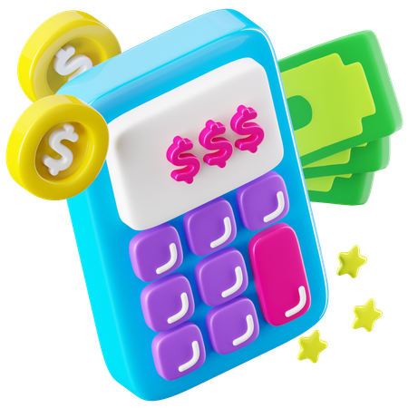 Calculator  3D Icon