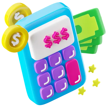 Calculator  3D Icon