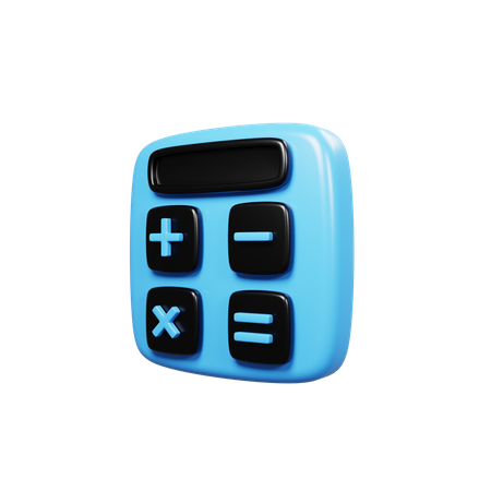 Calculator  3D Icon