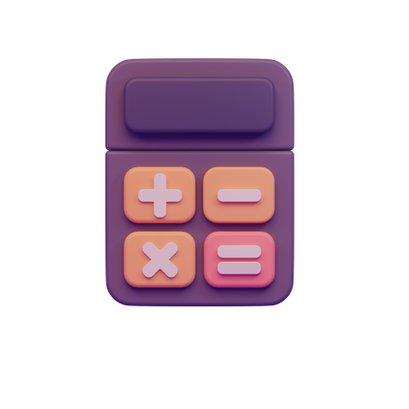 Calculator  3D Icon