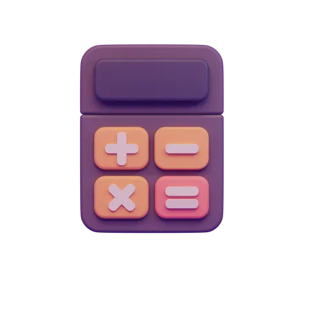 Calculator  3D Icon