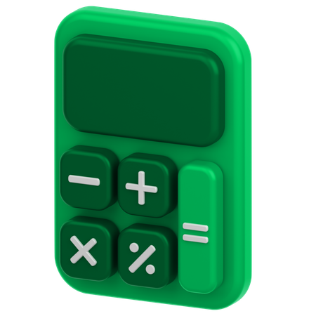 Calculator  3D Icon