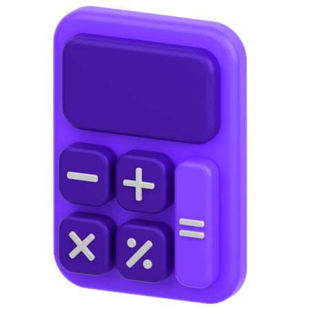 Calculator  3D Icon