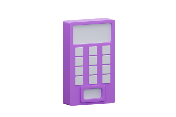 Calculator  3D Icon