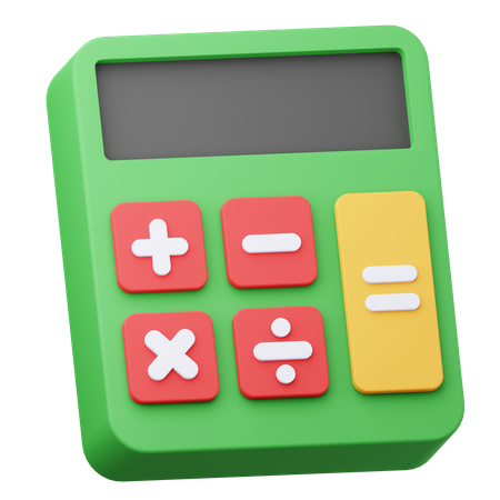 Calculator  3D Icon