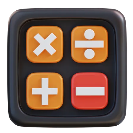 Calculator  3D Icon