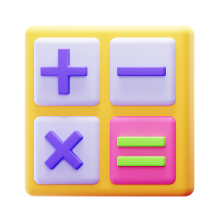 CALCULATOR  3D Icon