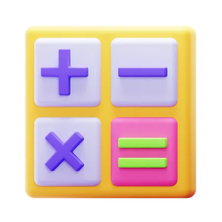 CALCULATOR  3D Icon