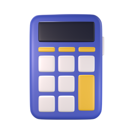 Calculator  3D Icon