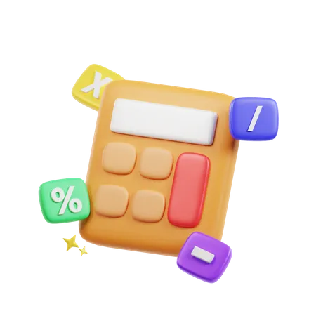 Calculator  3D Icon