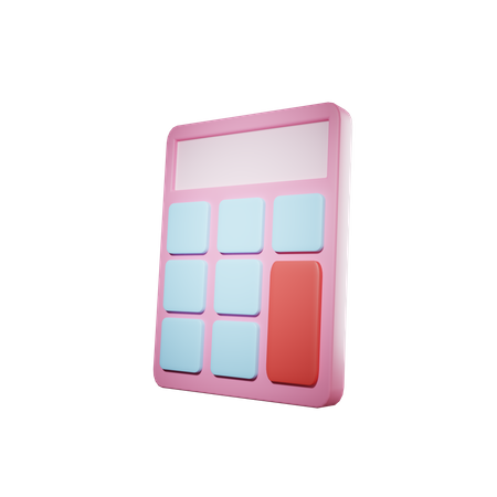 Calculator  3D Icon