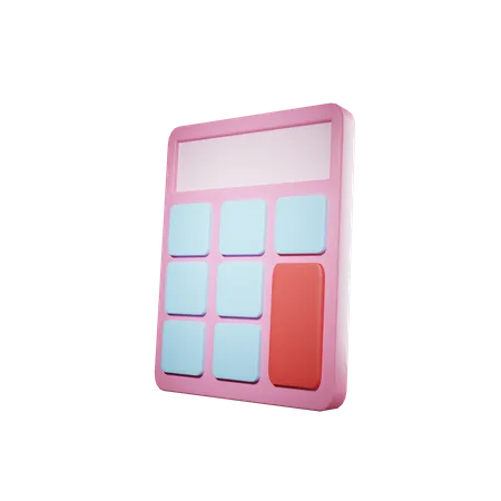 Calculator  3D Icon