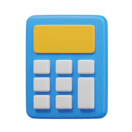 Calculator  3D Icon