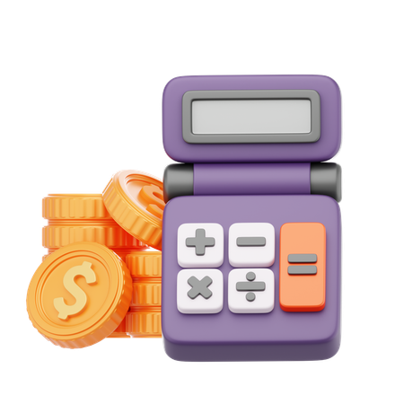 Calculator  3D Icon