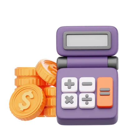 Calculator  3D Icon