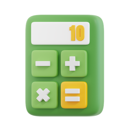 Calculator  3D Icon