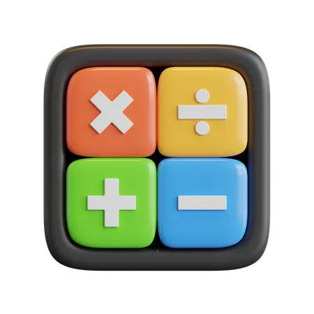 Calculator  3D Icon