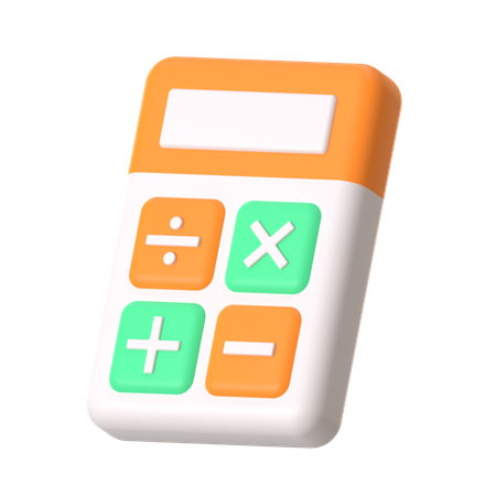 Calculator  3D Icon