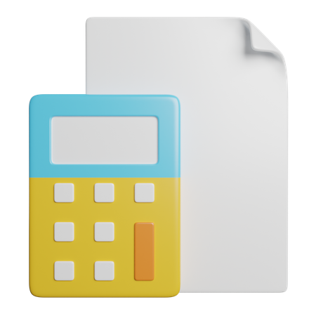 Calculator  3D Icon