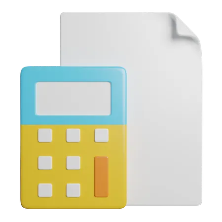 Calculator  3D Icon