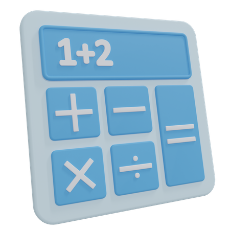 Calculator  3D Icon