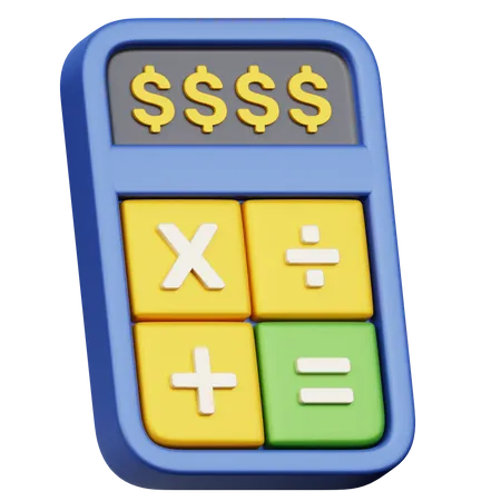 Calculator  3D Icon