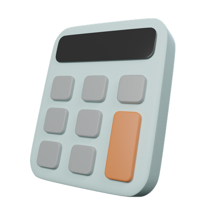 Calculator  3D Icon