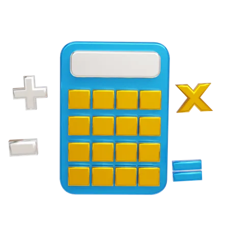 Calculator  3D Icon