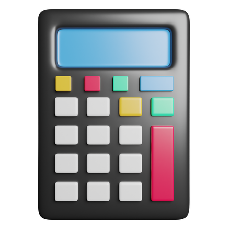 Calculator  3D Icon