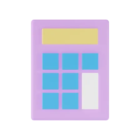 Calculator  3D Icon