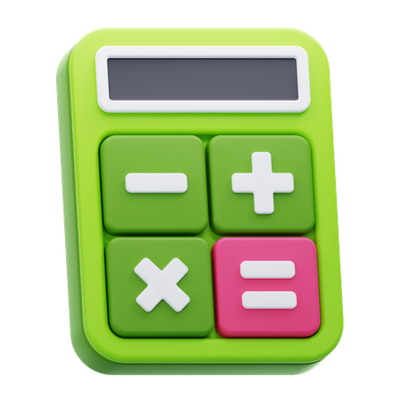 CALCULATOR  3D Icon