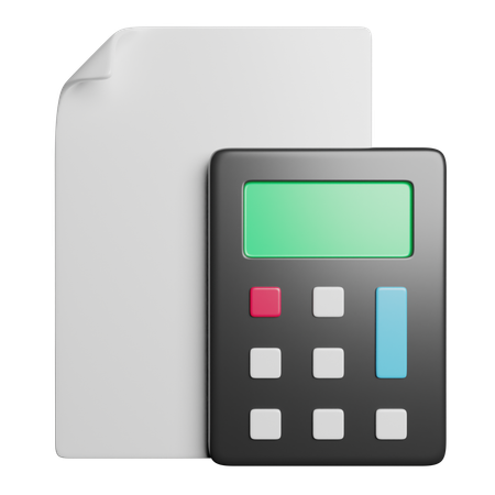 Calculator  3D Icon