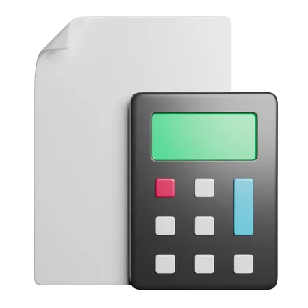 Calculator  3D Icon