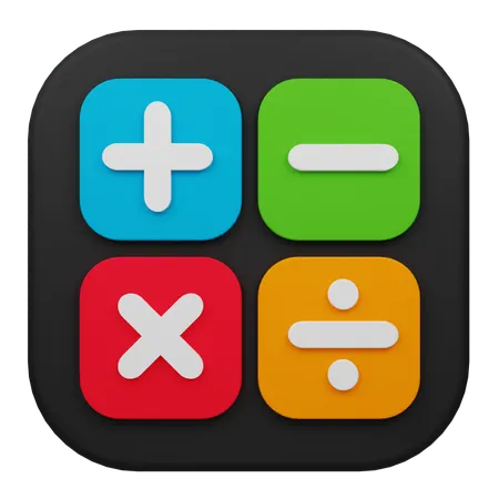 Calculator  3D Icon