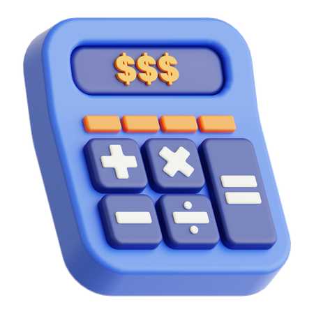 Calculator  3D Icon