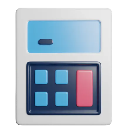 Calculator  3D Icon