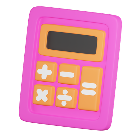 Calculator  3D Icon