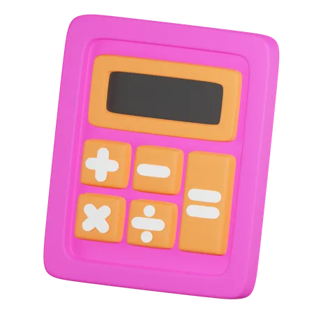 Calculator  3D Icon