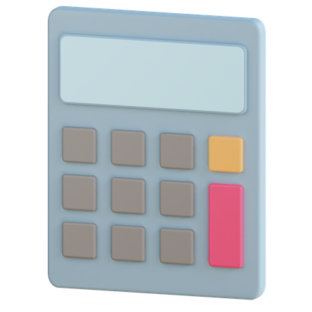 Calculator  3D Icon