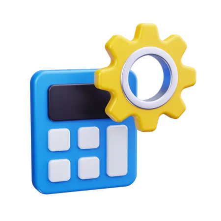 Calculator  3D Icon