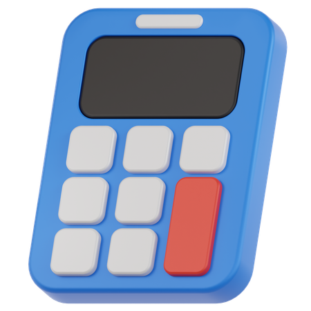 Calculator  3D Icon