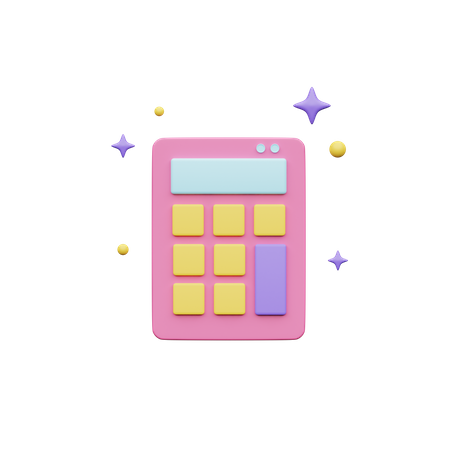 Calculator  3D Icon