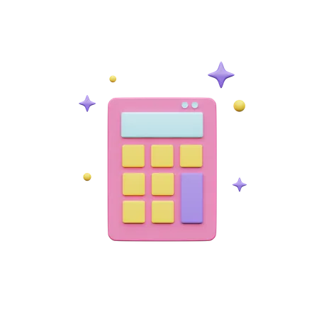 Calculator  3D Icon