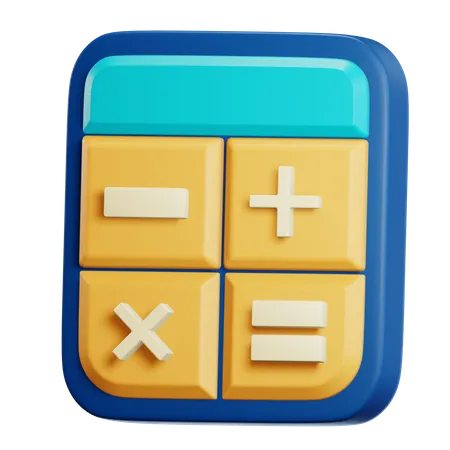 Calculator  3D Icon