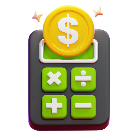 CALCULATOR  3D Icon