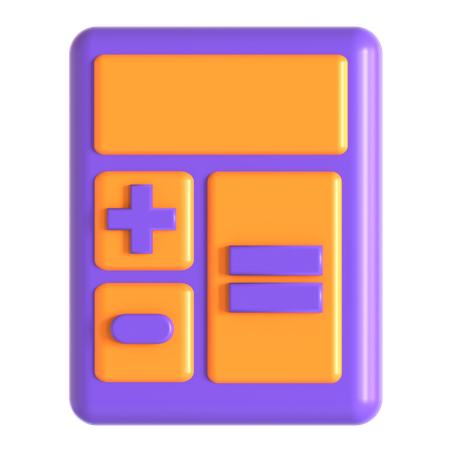 Calculator  3D Icon