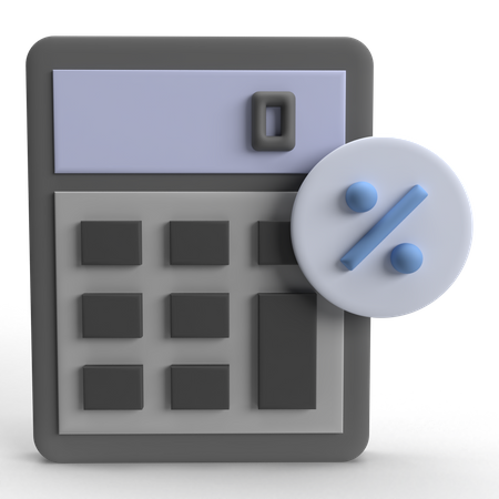 Calculator  3D Icon