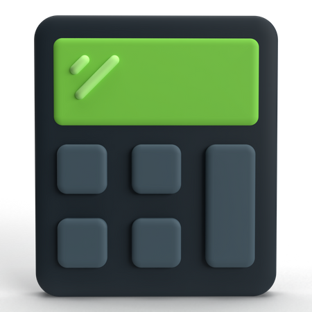 Calculator  3D Icon